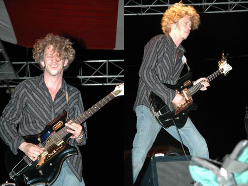 Jimbo Mathus excites the crowd.