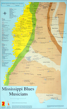 Blues Map