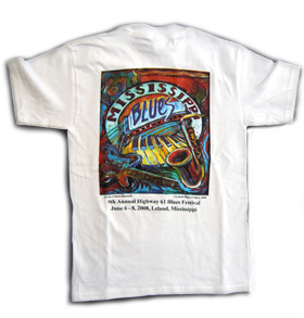 9th Annual Mississippi Blues T-shirt